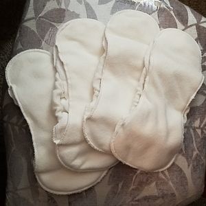 4 Grovia No Prep soakers pad inserts